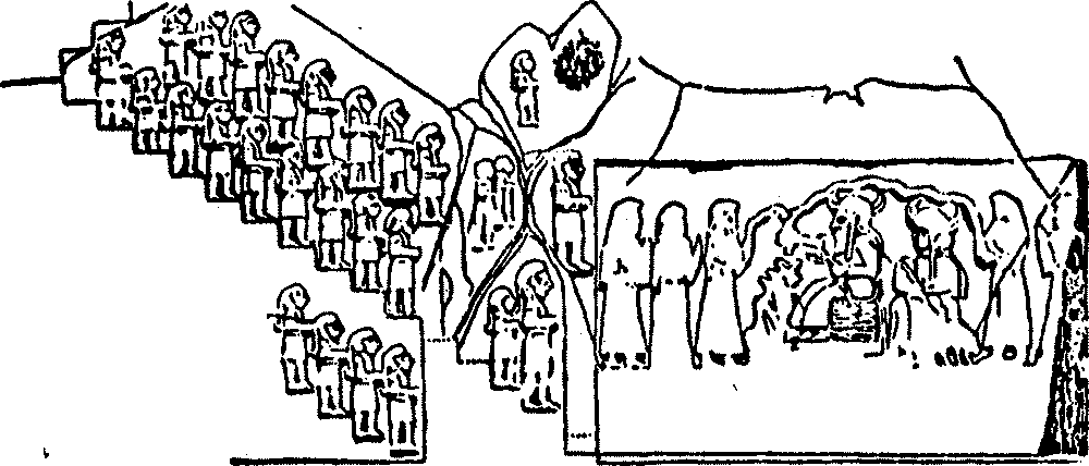Схема происхождения человека по Захарию Ситчину.